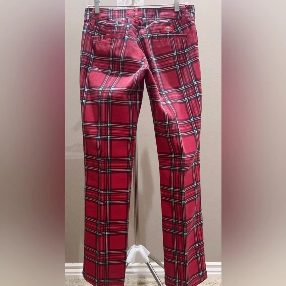 DICKIES GIRL Low Rise Plaid Pants + Lunchbox - Picture 4 of 11